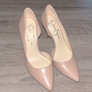 Light pink/tan Jessica Simpson heels